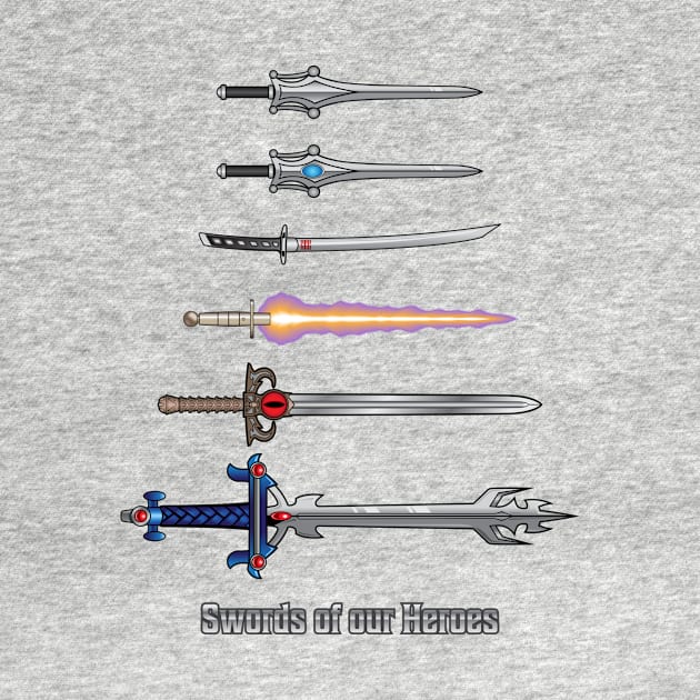 Swords of our Heroes by tenaciousva